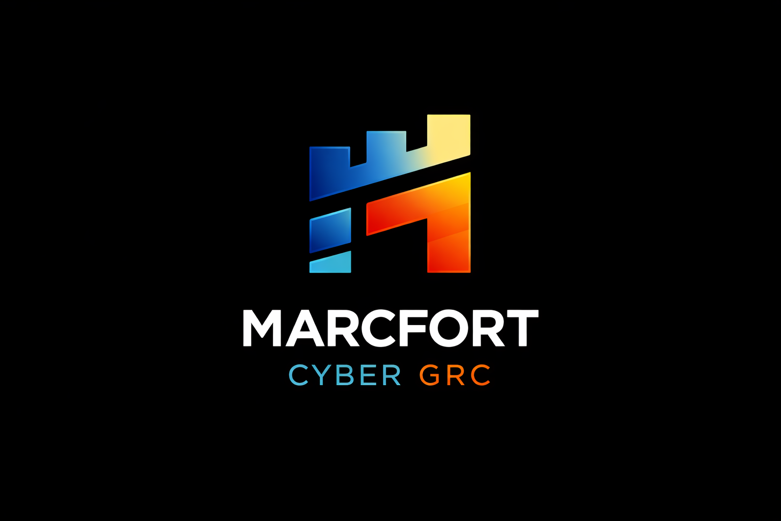 Logo da MarcFort Cyber GRC, consultoria em segurança e governança